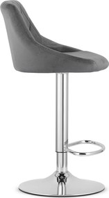 PROMO Statie de bar gri VELVET KAST II. calitate