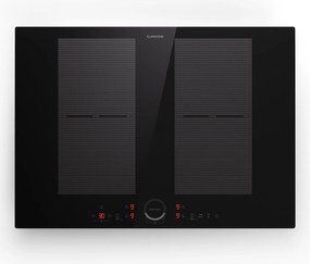 Klarstein Delicatessa 70 Flex, plită cu inducție încorporabilă, 4 zone, 7000 W, sticlă ceramică.