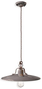 Pendul design retro realizat manual din ceramica COUNTRY, 40cm