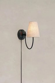 Markslöjd 108907 - Lampă de perete AMAR 1xE14/40W/230V in/negru