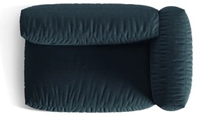 Modul pentru canapea modulară albastru închis (cu colț pe partea dreaptă) Martina – Micadoni Home