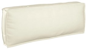 vidaXL Set de perne pentru palet 2 pcs Crem 120 x 80 x 12 cm