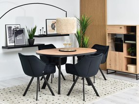 Scaun Nina (negru). 1111200