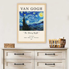 Poster cu ramă 55x75 cm Vincent van Gogh – Wallity