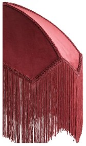 Lustră burgundy cu abajur textil ø 40 cm Malacia – Light &amp; Living