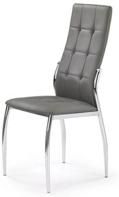 Scaun K209 piele ecologica gri