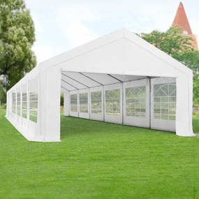 Cort petrecere Gala 6x12 m alb