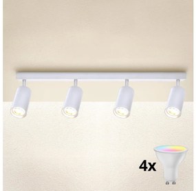 Brilagi - Spot LED dimerizabil SELE 4 x GU10 / 6,5W / 230V alb