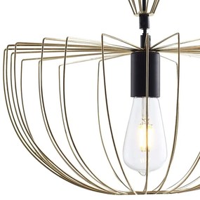 Lustră pe cablu JASMINA 1xE27/20W/230V d. 40 cm auriu