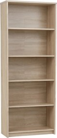 Dulap biblioraft, stejar sonoma, JOHAN 2 NEW 04