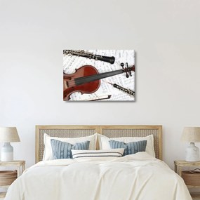 Tablou - Unelte muzicale (70x50 cm)