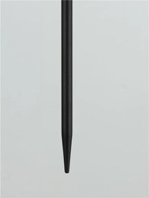 Corp iluminat exterior decorativ cu tarus CAMI H-80cm, ciment rosu