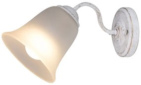 Rabalux 7259 - Aplică perete FABIOLA 1xE27/40W/230V alb