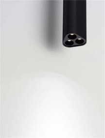 Plafoniera LED tip spot ETHO negru/30,5cm