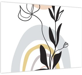 Tablou - Flori într-o vază N⁰1 (70x50 cm)