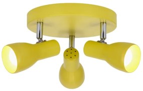 Spot PICARDO 3xE14/40W/230V galben
