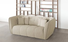 Canapea lemn masiv Malina 2 locuri, 215 × 81 × 115 cm