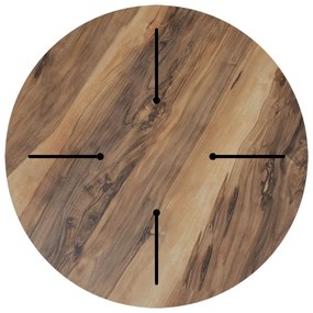 Blat masa Noble HPL nuc 60x60x1.2 cm