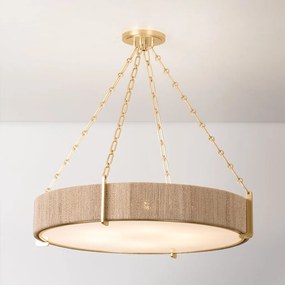 Lustra suspendata design LUX, Franghia Abaca, Quebec 78cm