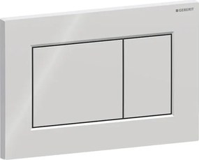 Clapeta actionare rezervor wc, crom lucios, Geberit Sigma01 Crom lucios