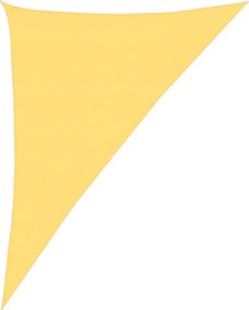 vidaXL Pânză parasolar, bej, 4x5x6,8 m, HDPE, 160 g/m²