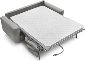 Canapea gri pentru dormitul zilnic/extensibilă 200 cm Cocoone – Bobochic Paris