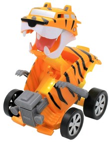 Mașinuță galbenă convertibilă tip robot Tiger