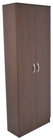 DULAP, 70X32X200 CM, 2 USI, CULOARE MARO WENGE, PAL