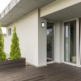 Aplica de perete pentru iluminat exterior IP65 Opole negru mat, alb