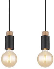 Lustră pe cablu MATTI 4xE27/40W/230V Globo 54045-4H