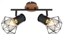 Plafoniera/Spot 2 becuri E27 SKULL KL61018 Klausen