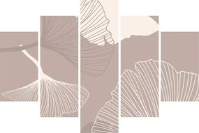 Tablou - Frunze bej N⁰1 (150x105 cm)