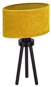 Lampă de masă Duolla OVAL 1xE27/15W/230V d. 30 cm maro