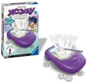 SET DE DESENAT XOOMY APARAT PORTABIL CU LAMPA SI 30 DE SABLOANE STIL MANGA - RAVENSBURGER (RVSAC23533)