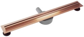 Rigola dus REA Neox Slim pro Brushed Copper 80