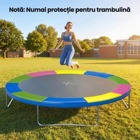 SPORTNOW Husa de 10FT pentru Arcuri de Trambulina, Saltea de Siguranta de Rezerva pentru Trambulina