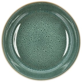 Bol alb/verde din gresie 850 ml Gastro White/Green – Bitz