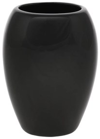 Vază ceramică Jar, 14 x 20 x 9 cm, negru