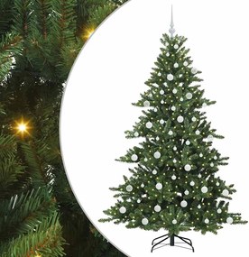 vidaXL Brad de Crăciun artificial cu ramuri articulare Verde 180 cm