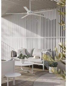 Ventilator de tavan Lucci air 21616049 MONZA IP55 alb + telecomandă