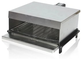 Gratar pentru felii Rubino PG-06l, 800W, Grill cu maner, Argintiu