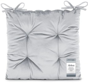 Pernă de scaun din catifea 40x40 cm Aleksa – Restilo