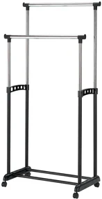 Cuier pe roți Namaky II (negru + Crom). Promo -9%. 760753