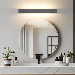 Brilagi-LED Iluminare pentru oglindă de baie AQUA LINE LED/12W/230V 45 cm IP44 antracit