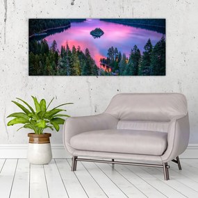 Tablou - Lacul Tahoe, Sierra Nevada, California, SUA (120x50 cm)