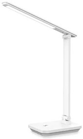 Lampă de masă Platinet 5 W, baterie puternică + USB, alb