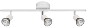 Plafoniera moderna cu spoturi Base alba 3L NVL-661003