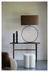 Masă consolă maro din lemn masiv de acacia 30x120 cm Qiano – Light &amp; Living