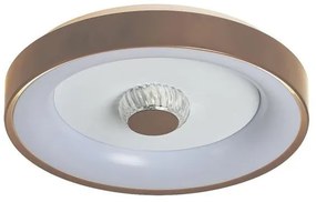 Plafoniera LED design modern Polka latte