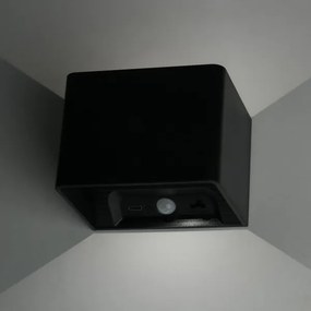 Aplică LED cu senzor MIRI LED/2,5W/3,7V 3000-6400K 4000 mAh negru